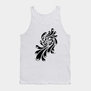 Happy Splash - 1-Bit Oddity - Black Version Tank Top